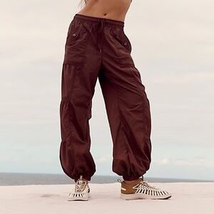 Free People Movement Set Me Free Pants Brown